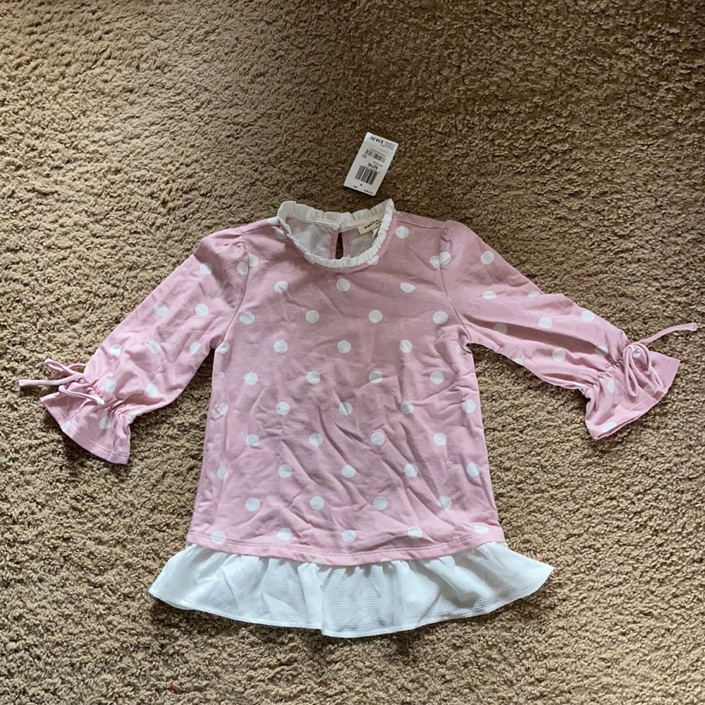 Monteau girls long sleeve shirt